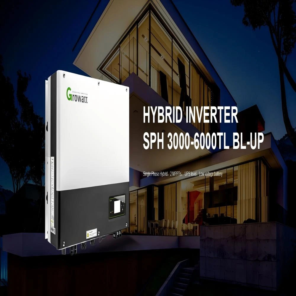 2024 Factory Wholesale Growatt Inverter SPH6000 6.0kw Growatt Hybrid Solar Inverter