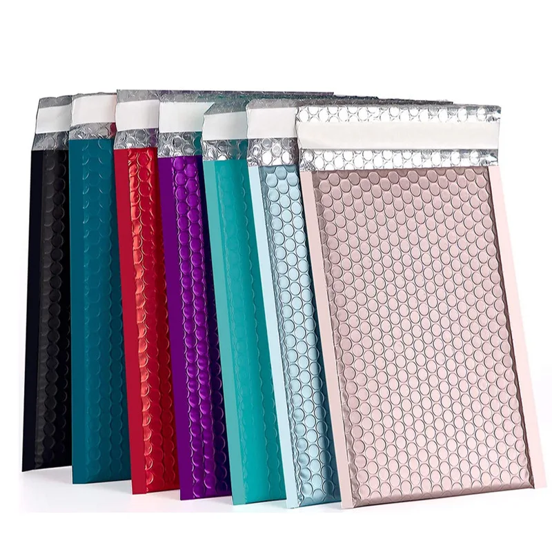 Eco Friendly Recyclable Custom Waterproof Poly Packaging Bubble Mailer Custom Padded Envelopes Shipping Bags
