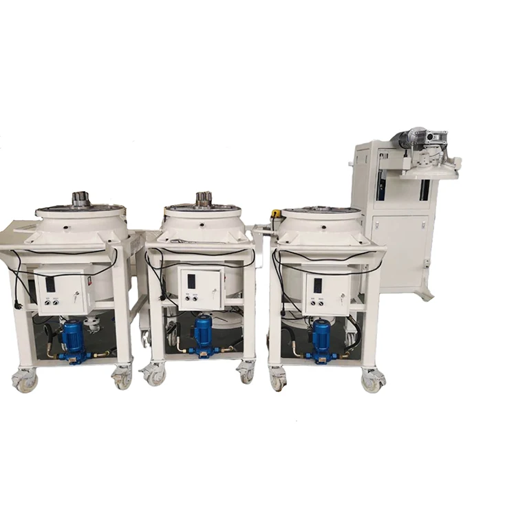 Thin film-degassing vacuum mixing and injection device-100L