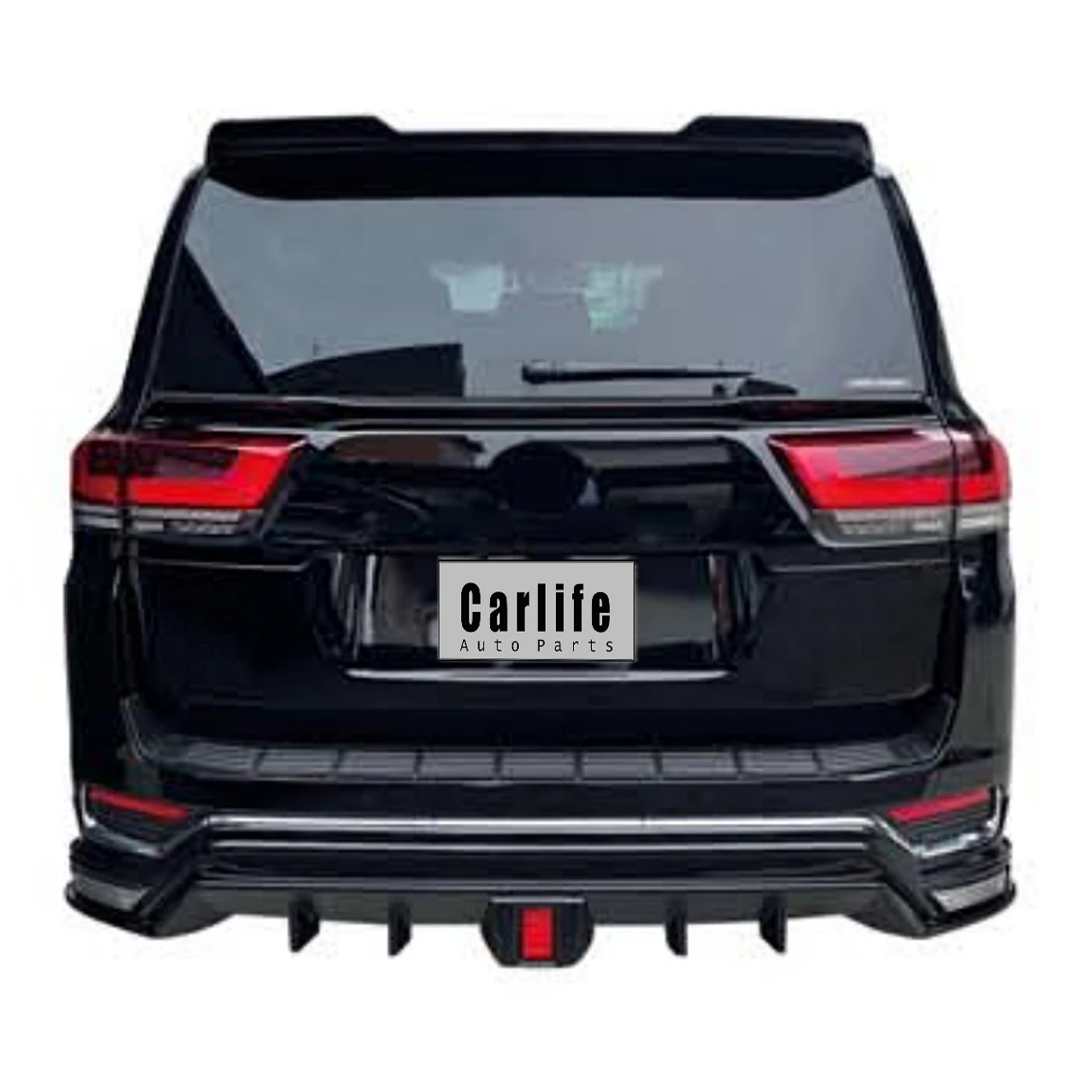 High Performance and Price bumper body kit with grille for Toyota LC300 2022-2024 modified to wald model.