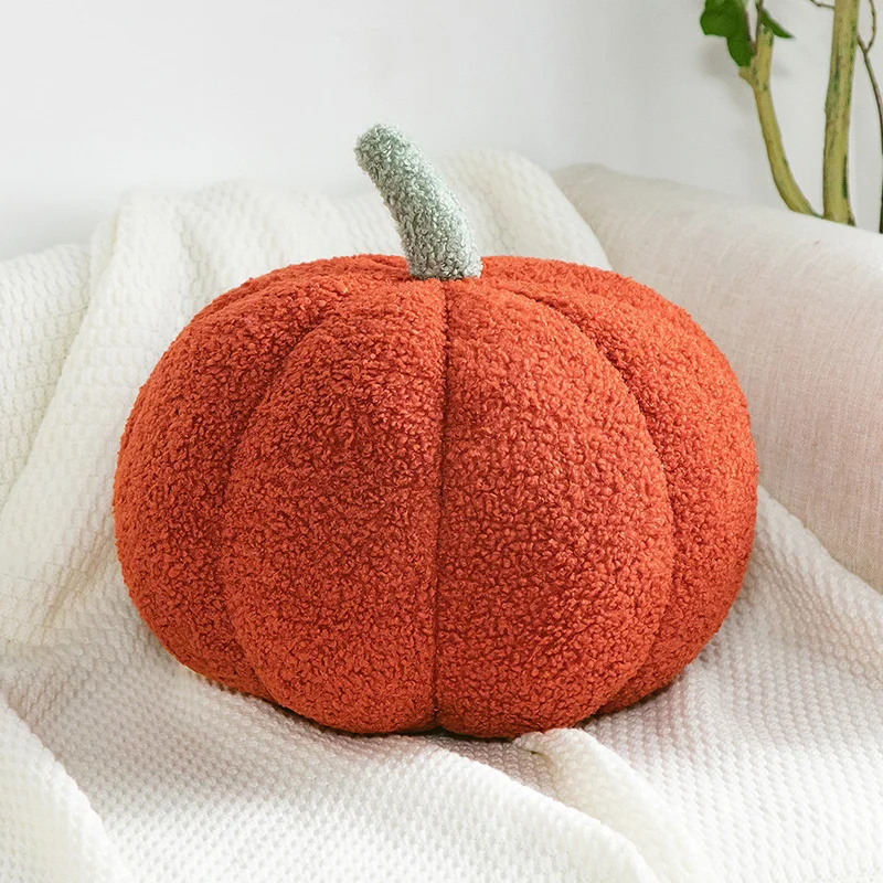 Promotion Ins Funny Pumpkin Pillow Creative Special-shaped Sofa Cushion Halloween Decoration Cute Children Plush Toys