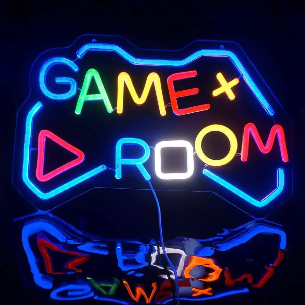 Wholesale Dimmable Led Video Games Best Gamer Birthday Gifts Neon Sign For Teen Boys Kids Bedroom Man Cave Wall Decor
