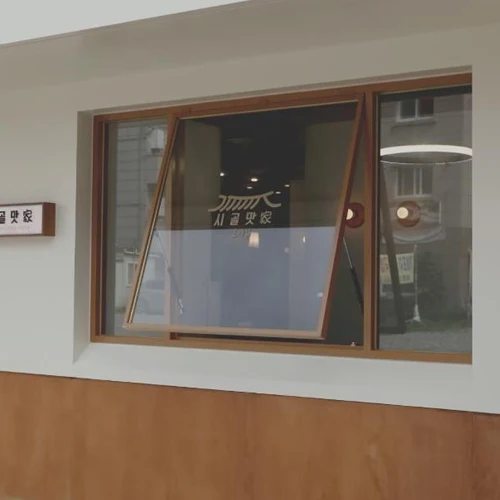 Deda Upward window factory price color can be customized aluminum frame manual Gas Strut 90 degree awning Windows for house