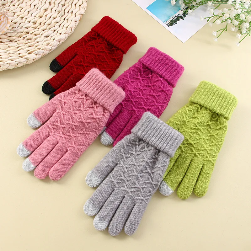 Hot Sell Winter Mittens Warm Fine Workmanship Eco-Friendly Low MOQ gloves winter women