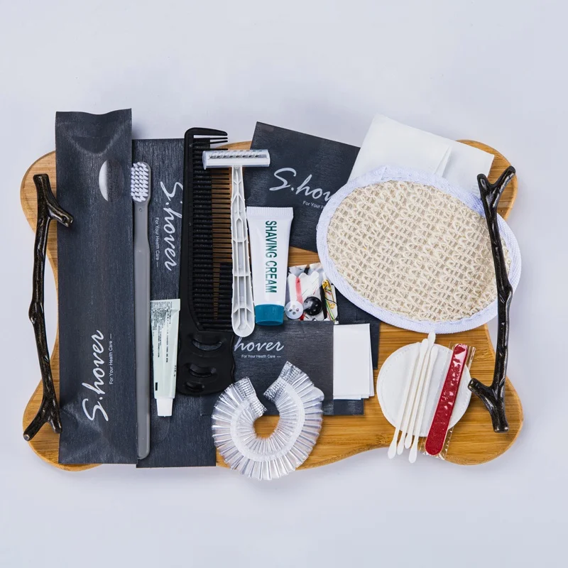 Biodegradable Toiletry Star Hotel Guest Use Travel Size Mini Hotel Shampoo and Conditioner Gel in OEM Packaging