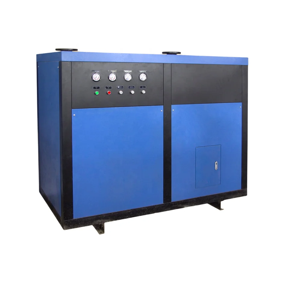 2.6m3/min Air freeze dryer Factory food grade refrigerated air compressor screw air compressor drying system equipment