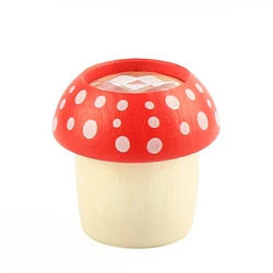 2022 New Arrival Creative Color Recognition Early Educational Toys Wooden Mushroom Kaleidoscope Toys