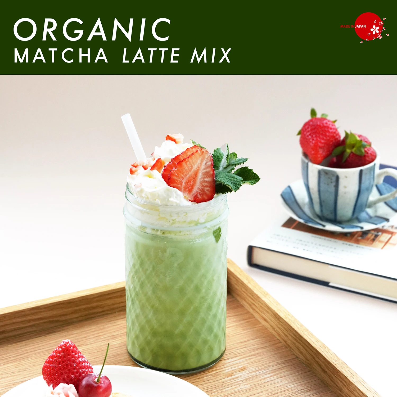 
Japanese bulk matcha latte powder private label organic matcha 