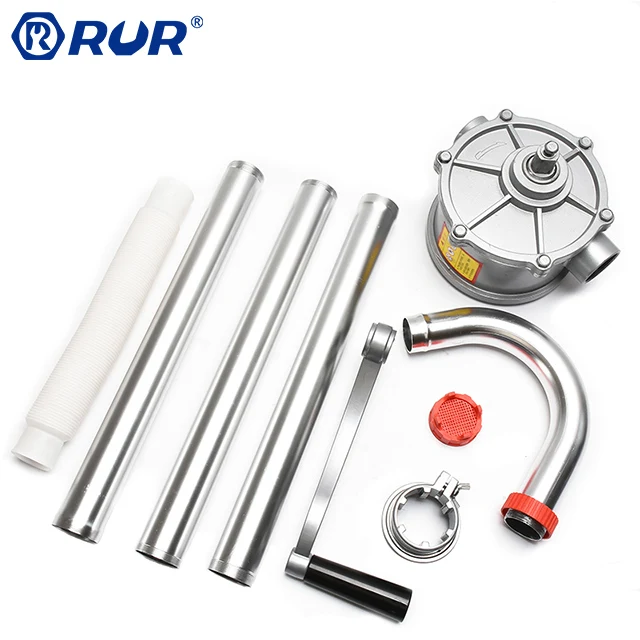 High Quality Aluminum Alloy Hand Rotary Barrel Pump for Fuel Diesel Transfer