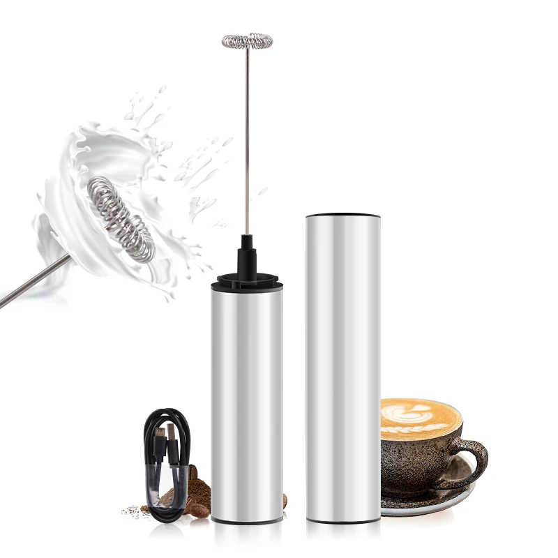 Cheap Price ,High Speed, Professional Rechargeable Cappuccino Frother Coffee Machine, with Sleeve