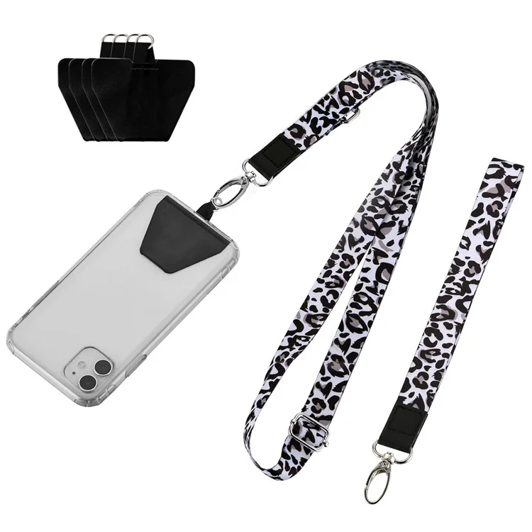 Manufacturer Custom Logo Fashion Crossbody Mobile Phone Shoulder Strap Universal Cross Body Phone Strap Cell Phone Lanyards