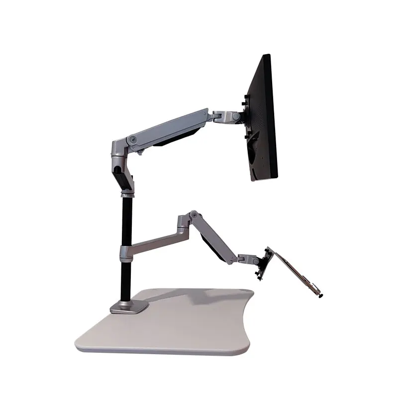 Junnan double pole monitor laptop bracket stock office home chair with monitor arm omron digital arm bp monitor