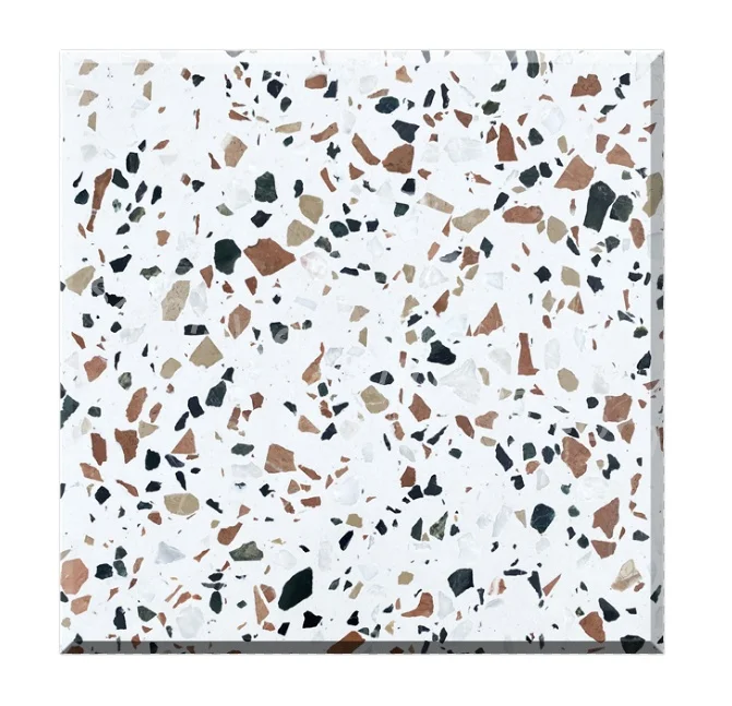 Новый продукт, нескользящая терраццо, напольная плитка из искусственного камня на открытом воздухе