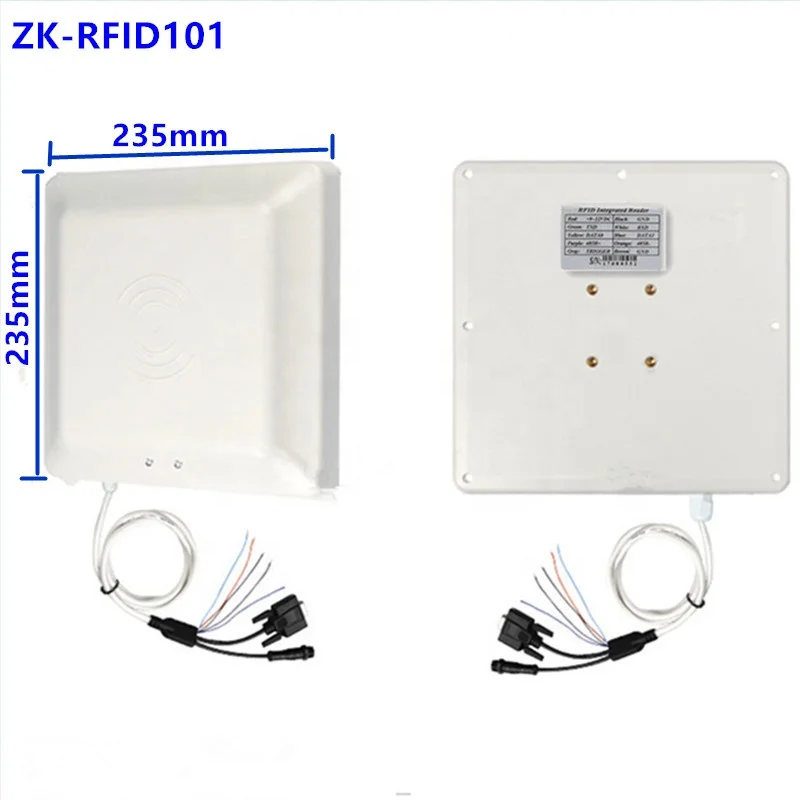 3 to 5meter ABS Integrated RFID Reader long range 902-928Mhz, ISO 18000-6C RFID Card Reader/Writer for access control
