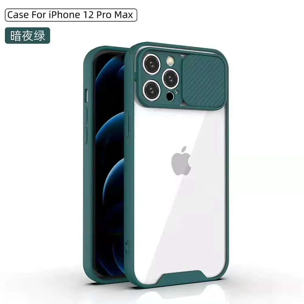 Honatop Clear Sliding Window with full camera protection phone Case For Infinix  S16/ HD Smart 2021/Zero-8-X687