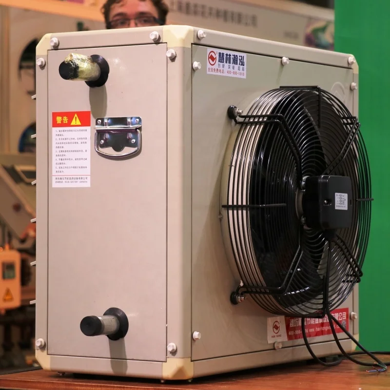 Water fed air heater and cooler unit heaters for industrial, greenhouse, poultry house, warehouse