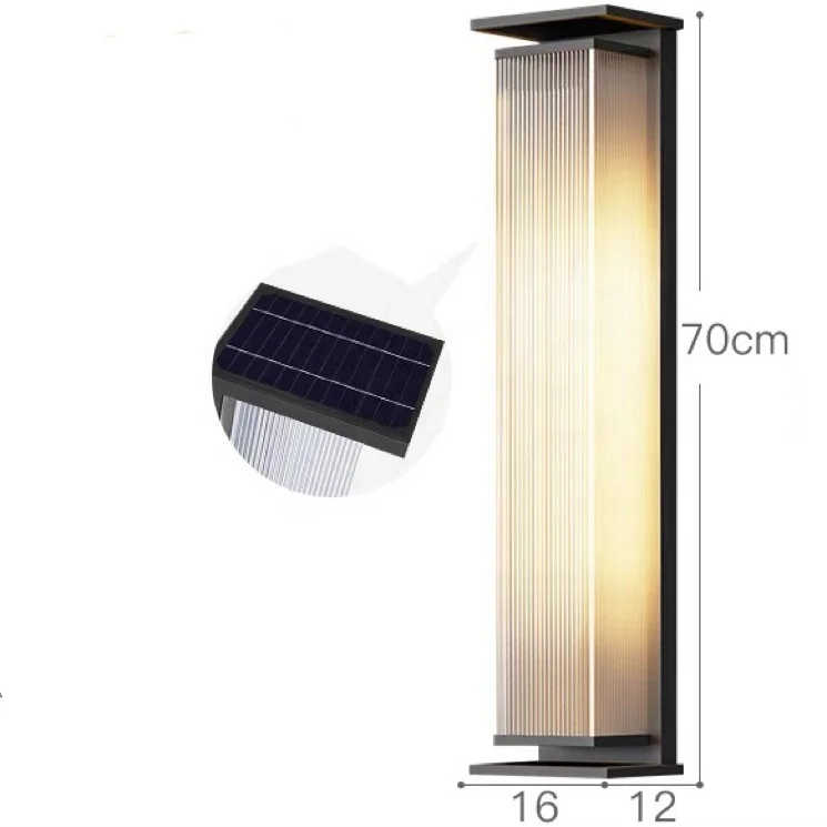 Large scale solar garden wall lamps with price advantages from the source factory, villa garden wall solar wall lamps