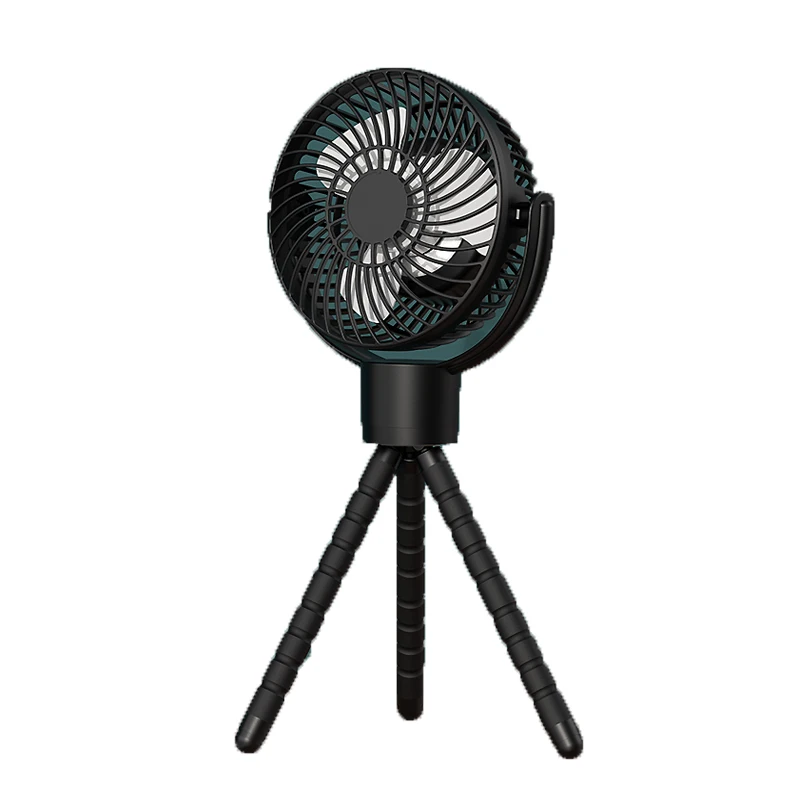 Ручной вентилятор для коляски на батарейках новый дизайн перезаряжаемый штатива со светодиодной подсветкой