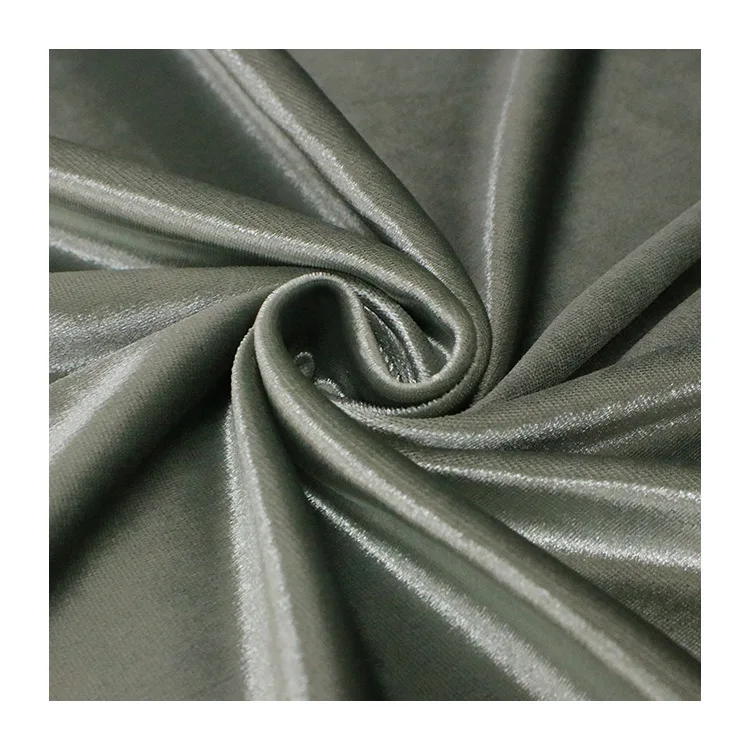 230Gsm Pleuche Gold Velvet Fabric Micro Elasticity Golden Velvet Pleuche Upholstery Sofa Fabric