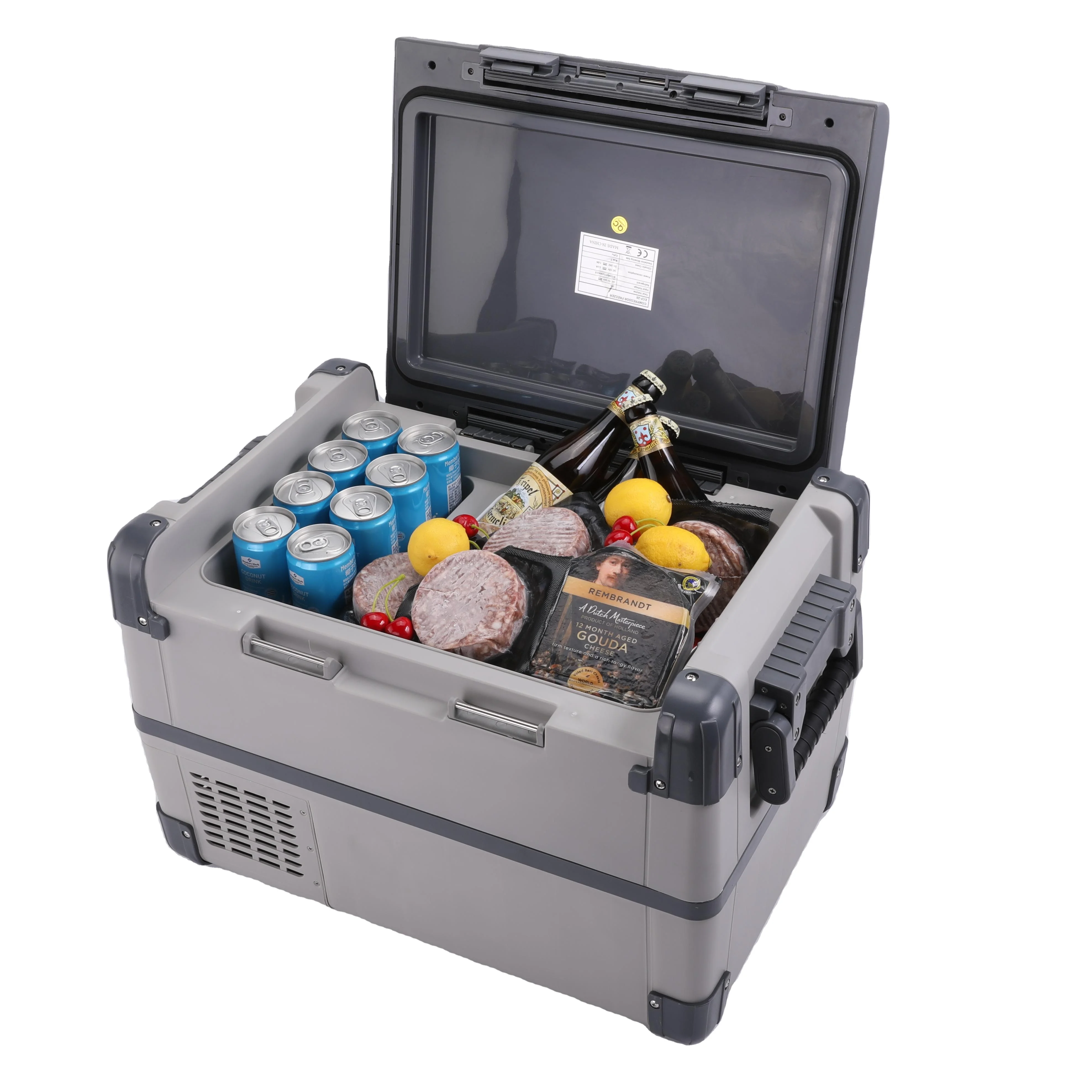 EVERCOOL camping fridge  portable refrigerator for car 12v/24v refrigerated used fridge compressor