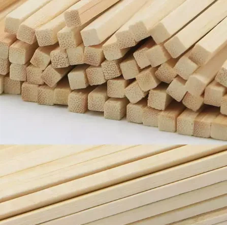 Bamboo cotton candy sticks bamboo skewers