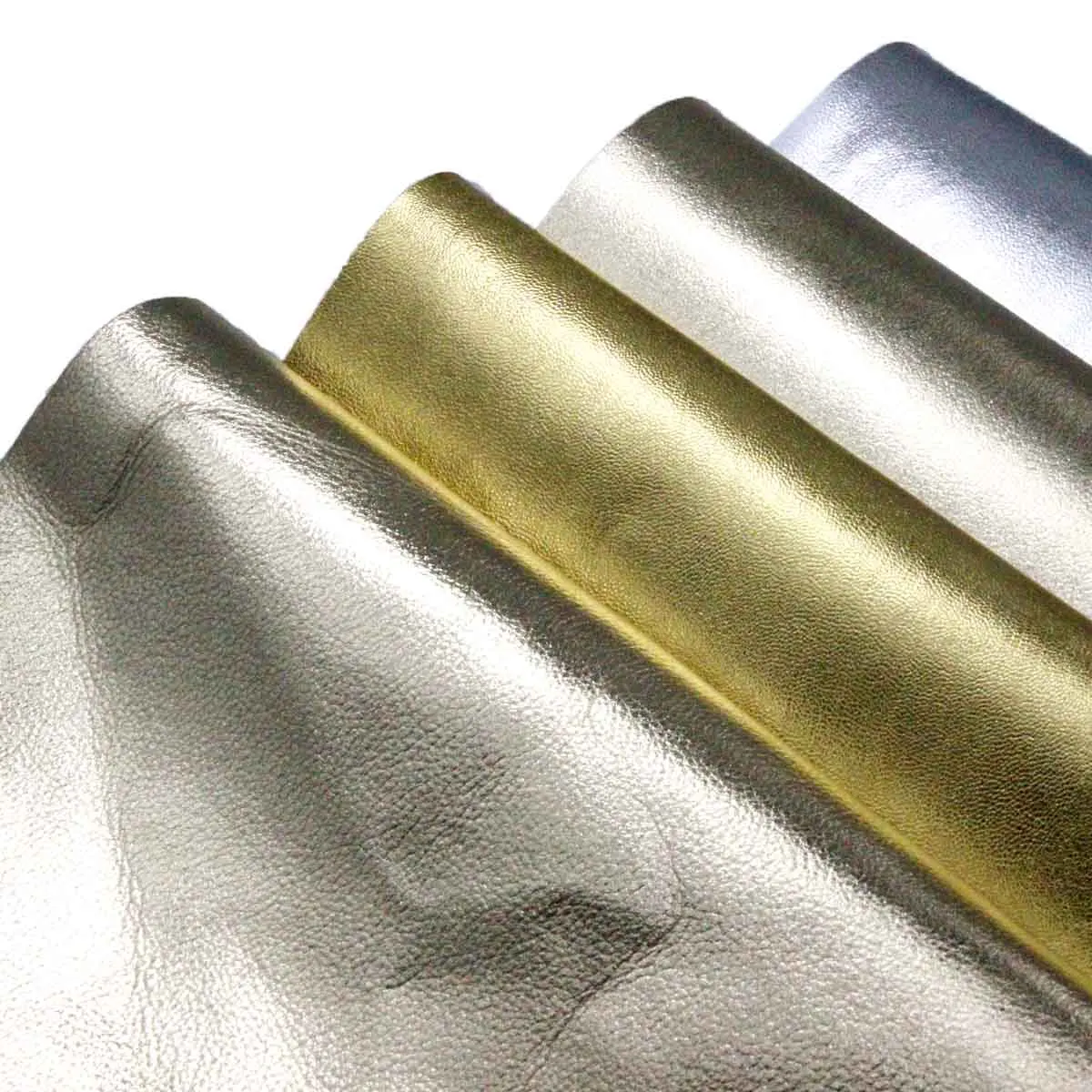 For Bags Shoes Eco Friendly and Free Sample Foiled Microfiber 0.7mm Pu Leather Shoes Bags Belt Decoration PE Film