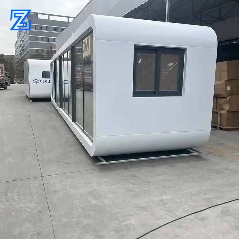 easy assemble Tiny prefab modern Houses flat pack living villa 2 3 bedroom container home with bathroom kitchen solar panels