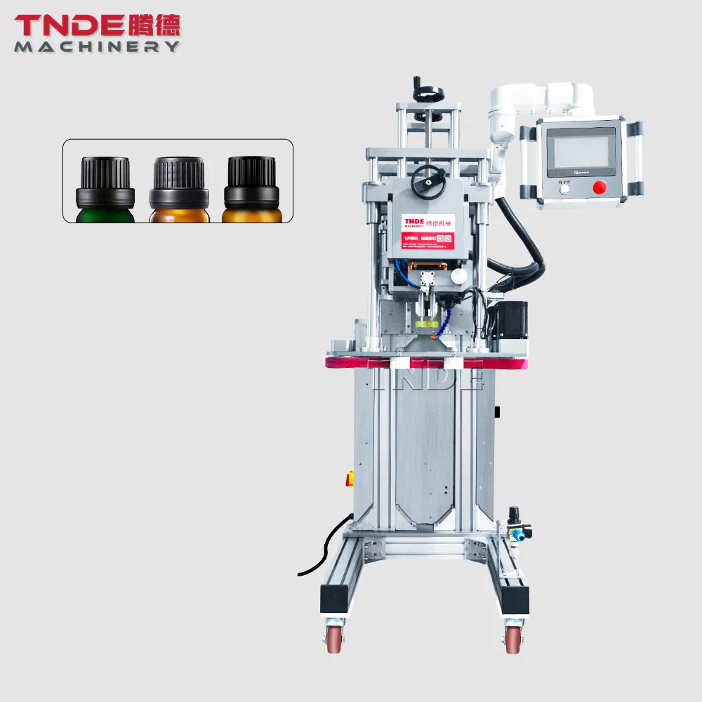 TDX-YA2M sport caps automatic capping machine plastic bottle movable capping machine