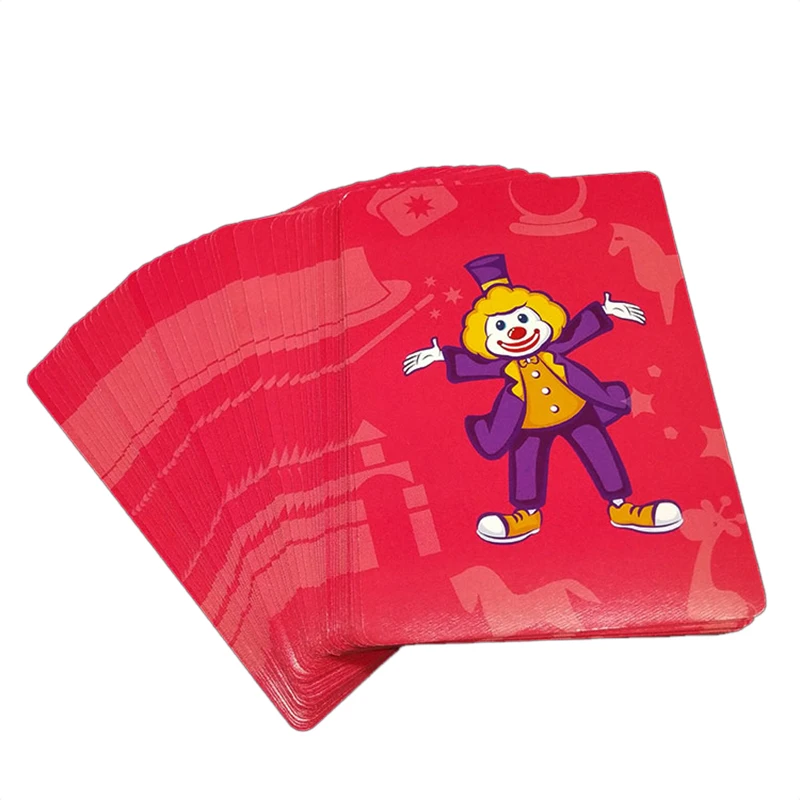 Custom printing paper children flash cards for kids Animal Images printed box trading high quality learning cards