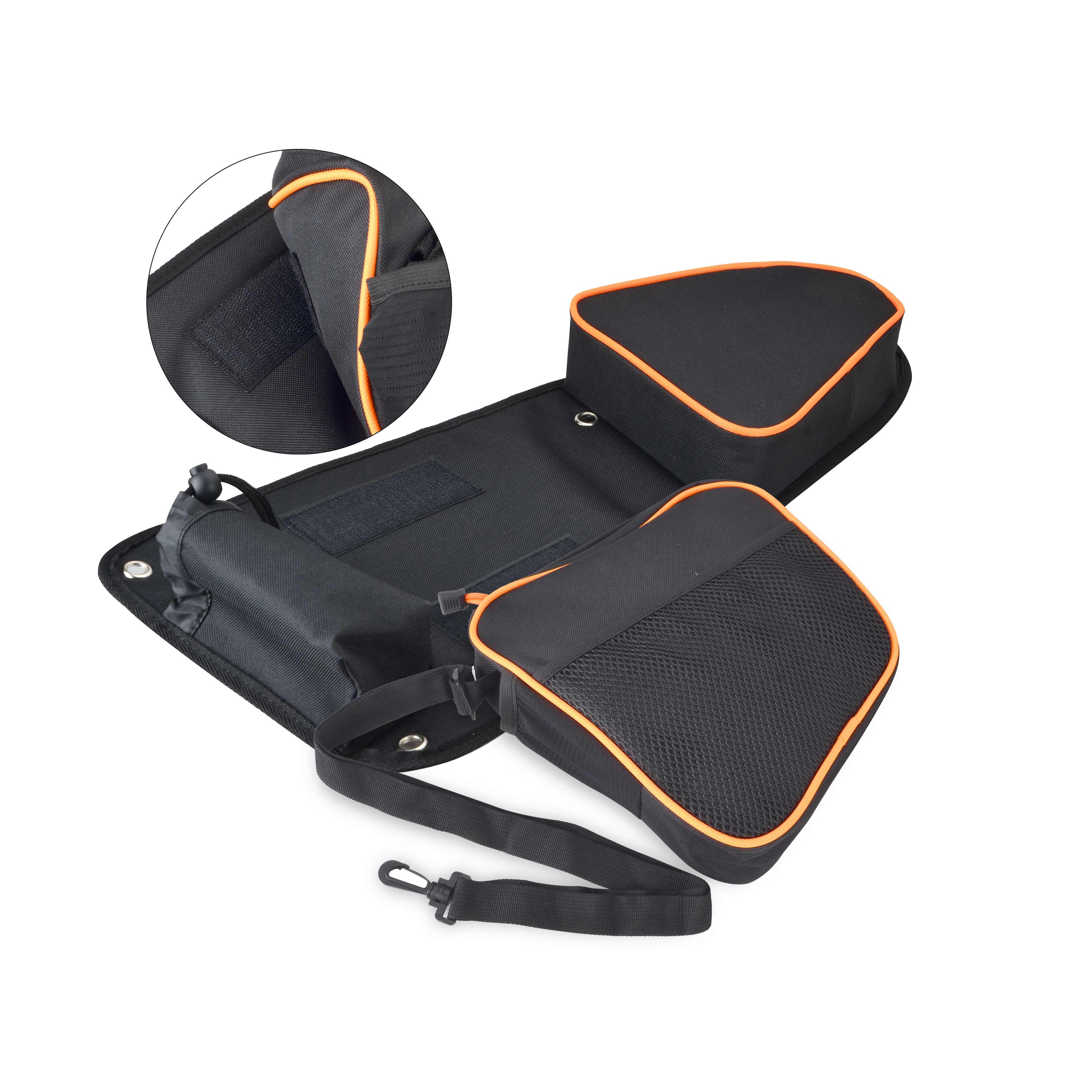 UTV Accessories RZR Front Door Side Storage Bags Offroad Side Bag with Knee Pad for 2014-2023 Polaris RZR XP Turbo S 1000 S900