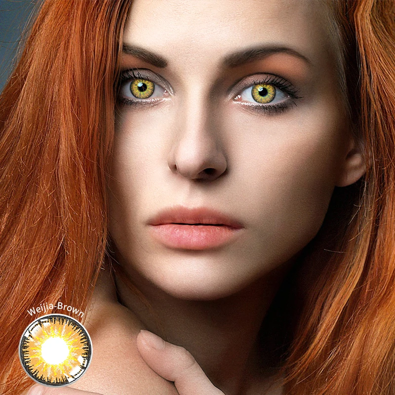  1 год контактные линзы fresh tone of the wind eye ware Корея оптовая продажа цветных контактных