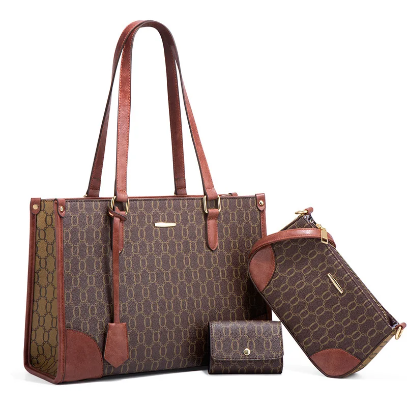 2024 Trendy Luxury PU Handbags for Women Oem Wholesale Low MOQ New Fashion Quality Purses handbag for Ladies PVC Lining