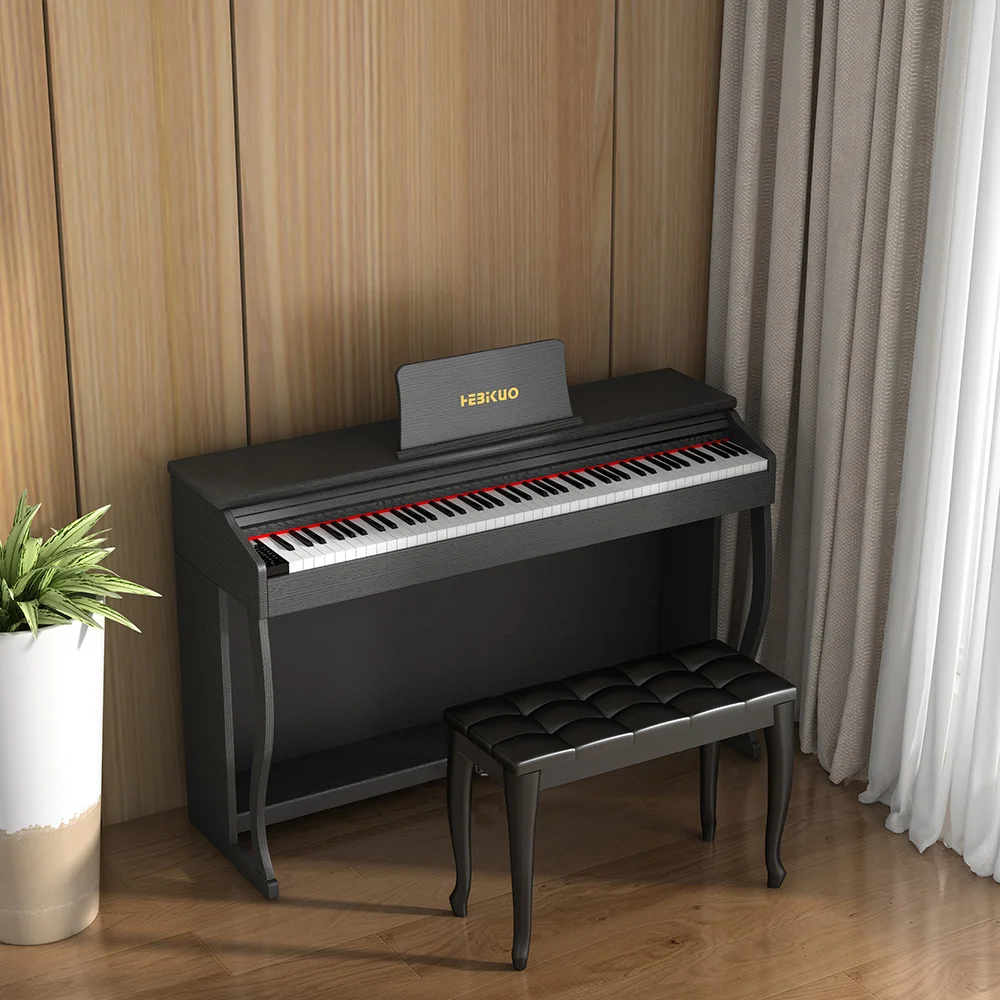HEBIKUO 2023 New product Adult Electric Piano Electric piano with chair