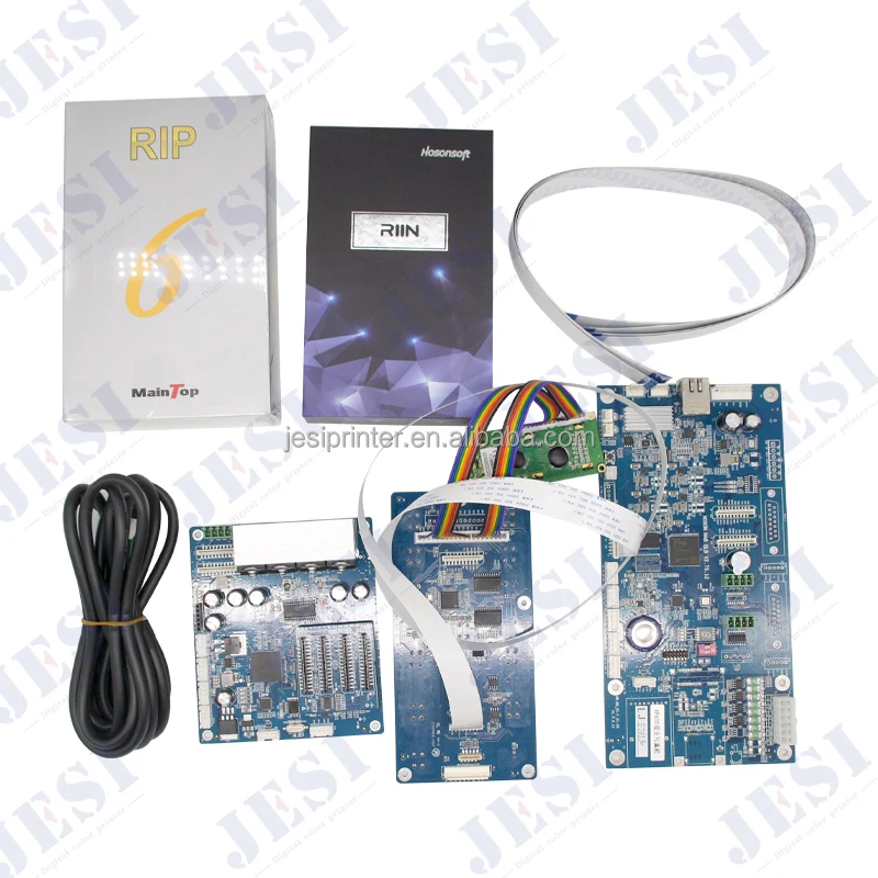 JESI HOSON Boards for 2-heads XP600 hansen board for printer 2-heads XP600 HOSON Boards and the software