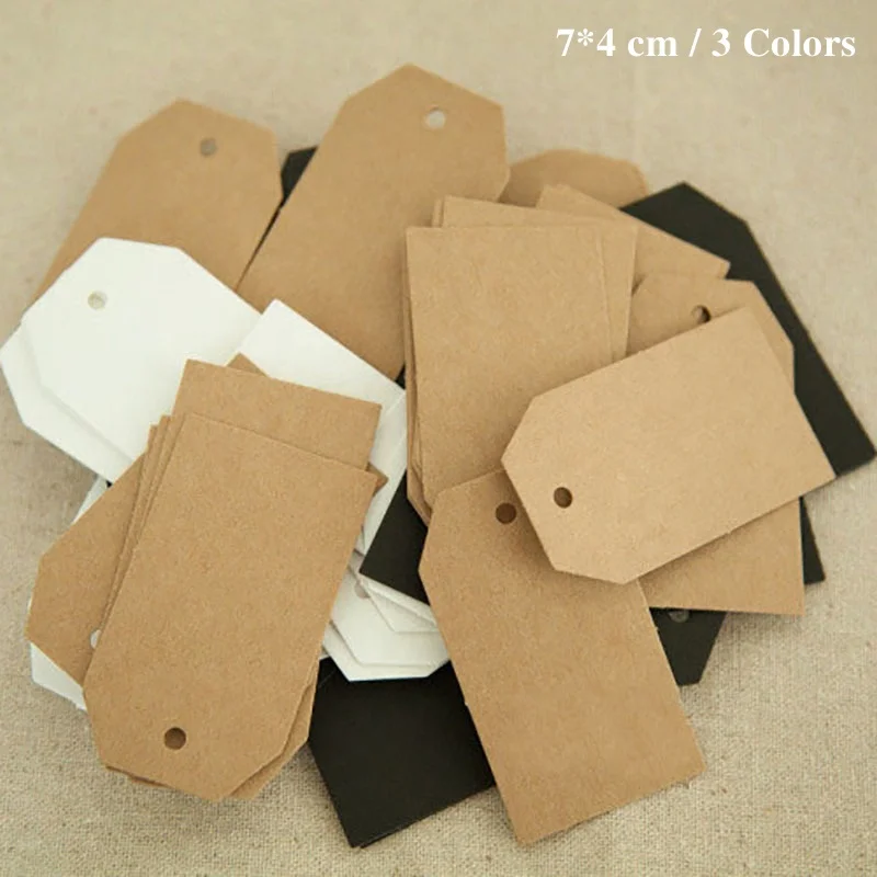 Chinese paper product factory Free design low MOQ printing logo kraft paper clothes hang tag clothing label