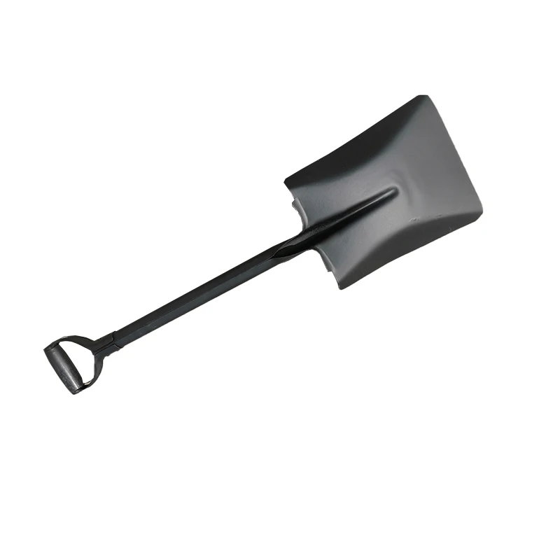 Factory Price Africa popular style S512 high carbon steel square spade shovel