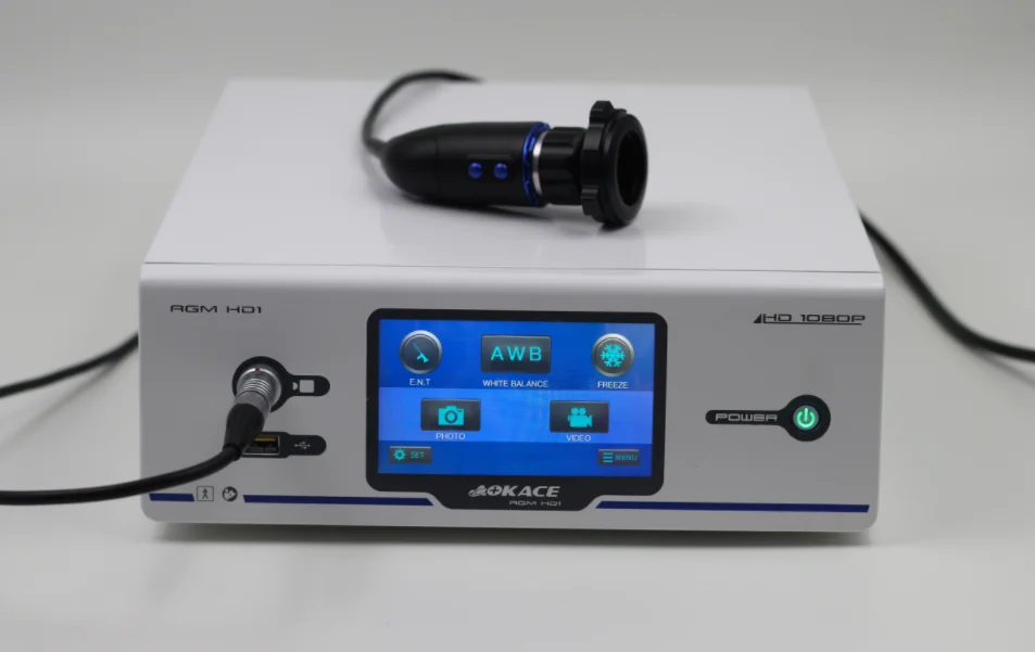 AOKACE Waterproof video endoscope camera system endoscopy camera 1080P for laparoscopy