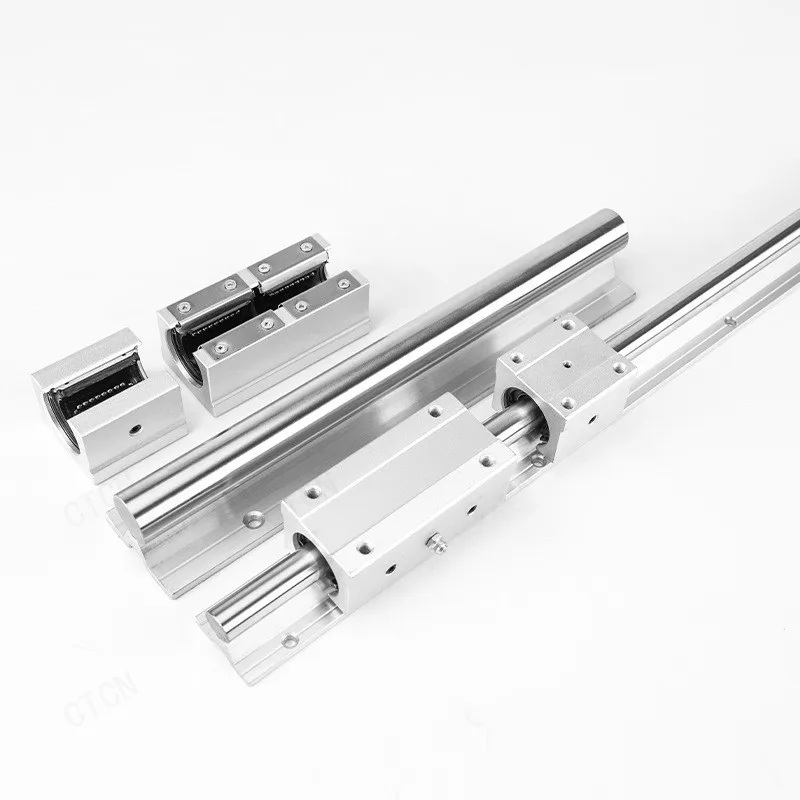 
Round Linear Motion Guide Rail SBR25 With Aluminum Profile Linear Guide Support 