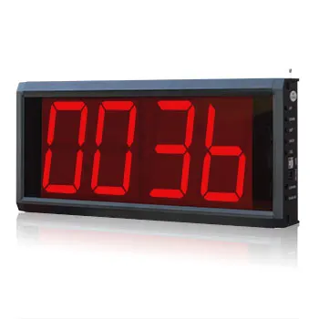 Four-Digit Display Receiver Host Voice Reporting Broadcast for Wireless Restaurant Waiter Calling System 433.92MHz