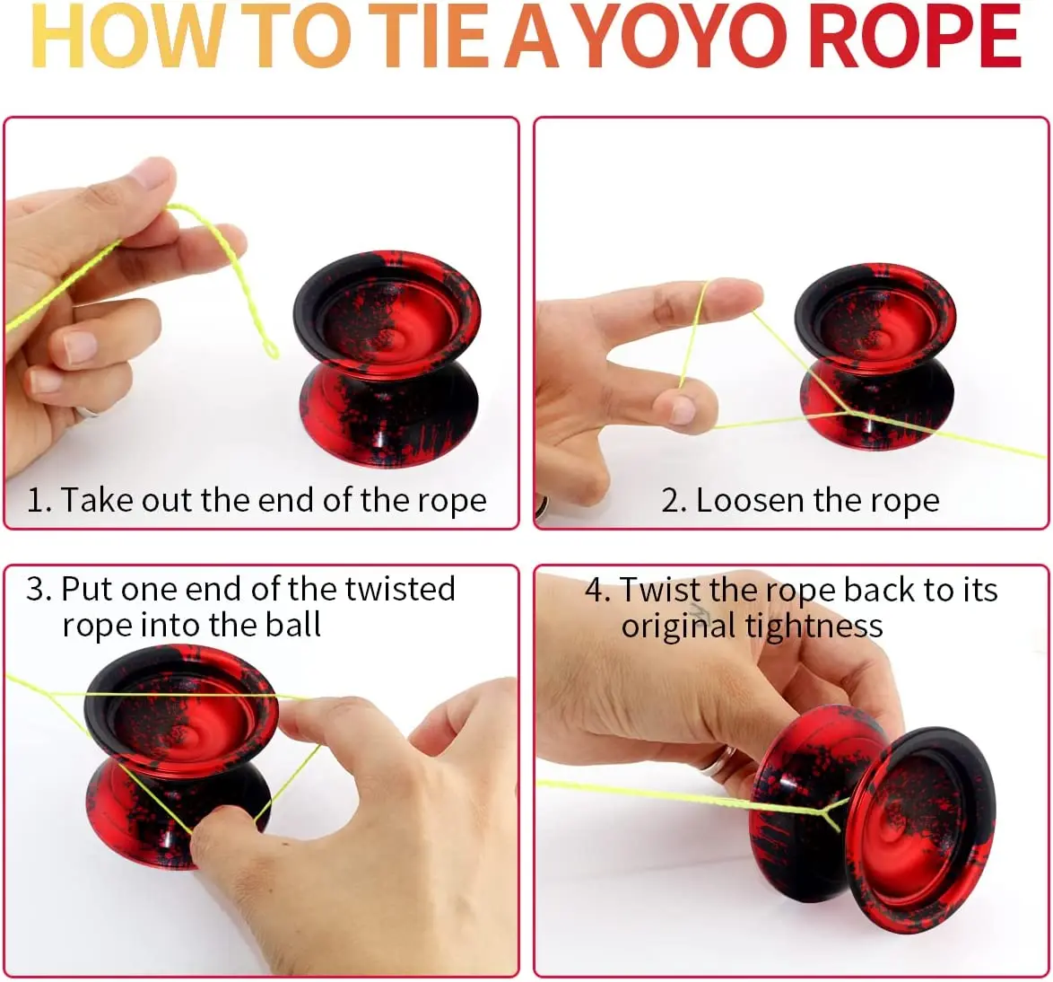 Metal Responsible Yoyo Ball Unresponsible Magic Yoyo Toy Butterfly Aluminum Yo-yo Professionals Yoyo Ball Christmas gift