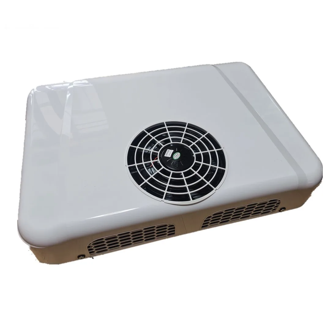 Compact roof mounted top electric air conditioner For excavator cabin