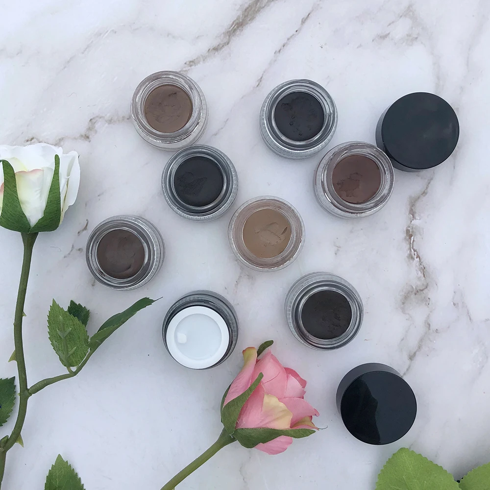 Henna For Eyebrow Tint Dye Kit Palette Private Label eyebrow gel