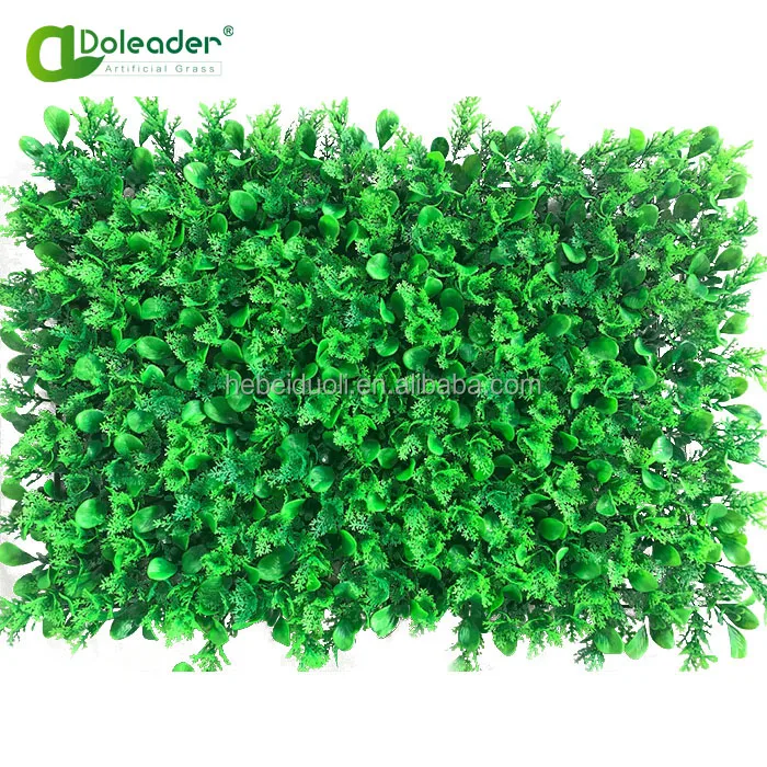 Doleader Simulation Plastic Hanging Green System Artificial Flower Plant Backdrops Wall for Sale