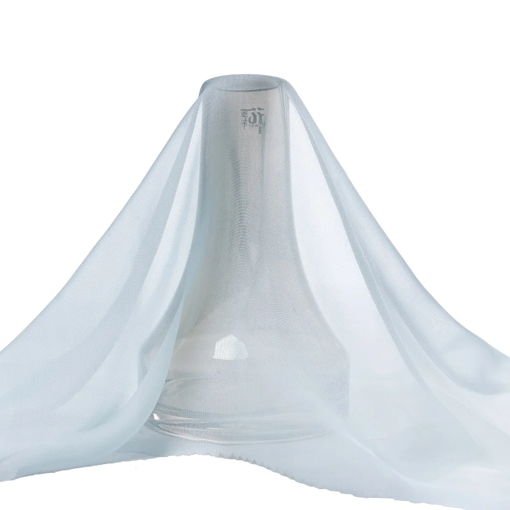 Fashiontex 30D dyed fabric 100% Polyester Lightweight soft chiffon fabric for summer dress scarf