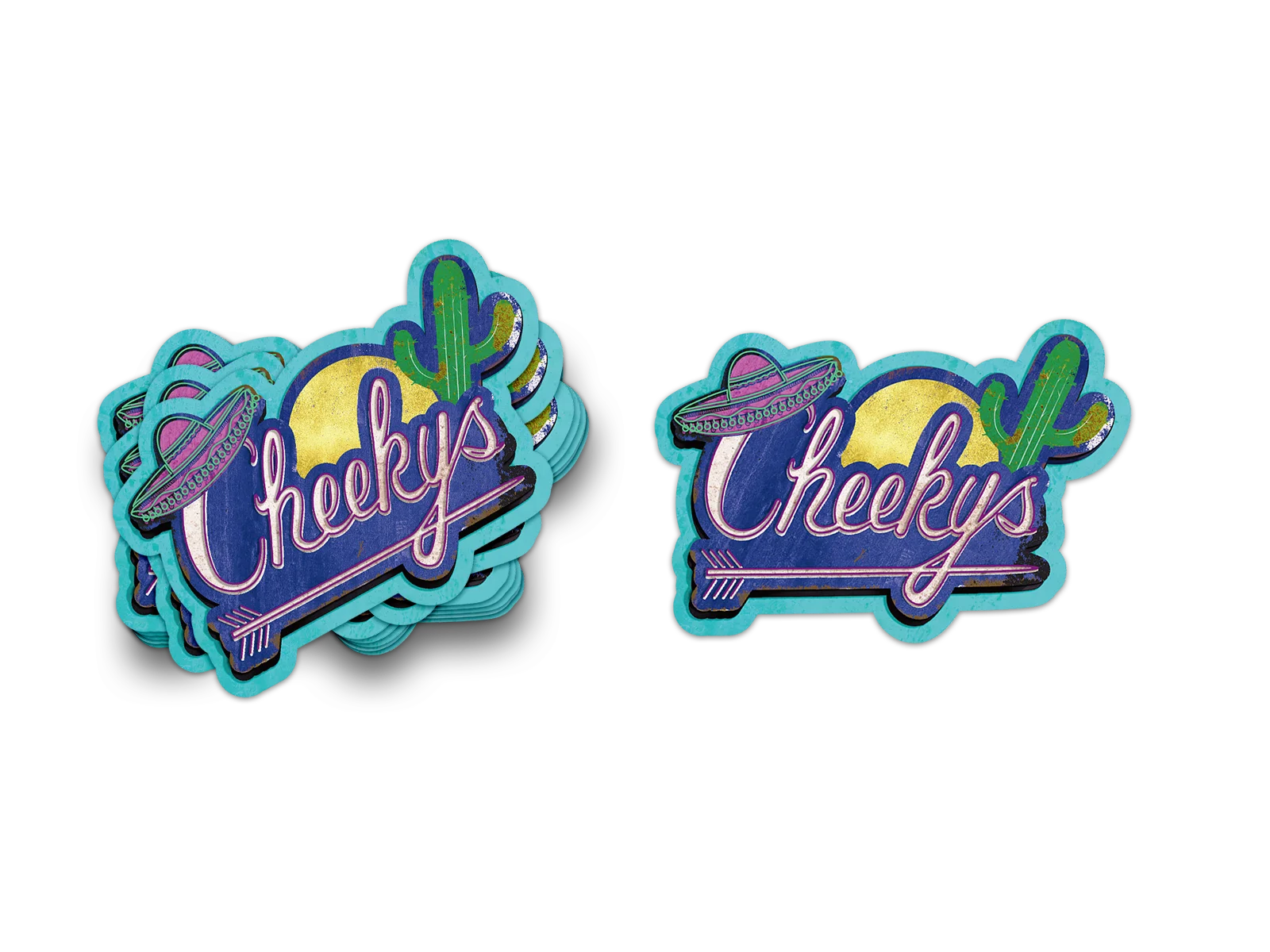 Custom print high-quality die cut premium permanent vinyl stickers with unique logo for your business or personal vinyl labels