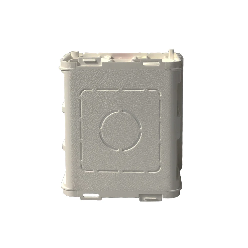 86 Type Switch Socket Protector Bottom Box Electrical Outlet Flush Mount White, Red, Blue Wall Switch Socket Junction Box