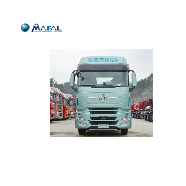 Used 6 wheelers Prime Mover Dongfeng Used Trailer Tractor Truck Head Trucks For Sale