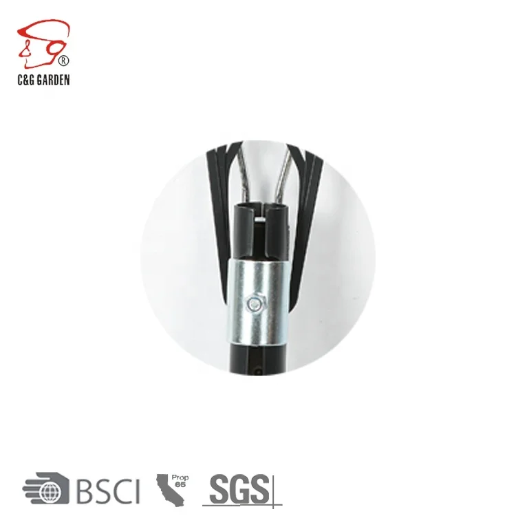 RK6-105  6 tines hand leaf rakes garden rake portable rake for children