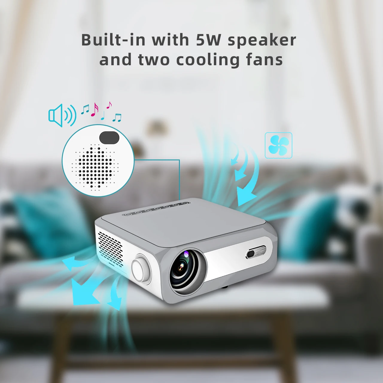 Проектор MECOOL KP1 1080P для домашнего кинотеатра FULL HD 14000 люмен дисплей устройство дома и кино 5 дюймов ЖК-экран