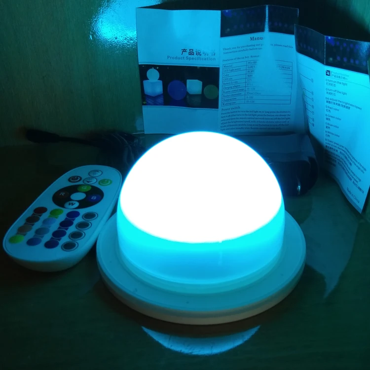 New product IP67 under led table light battery operated led modules